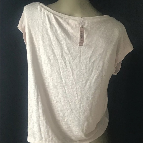NWT Victoria’s Secret Loose Fit Lounge Yoga Sleep Tee Soft Feel Light Pink XS - Picture 3 of 9